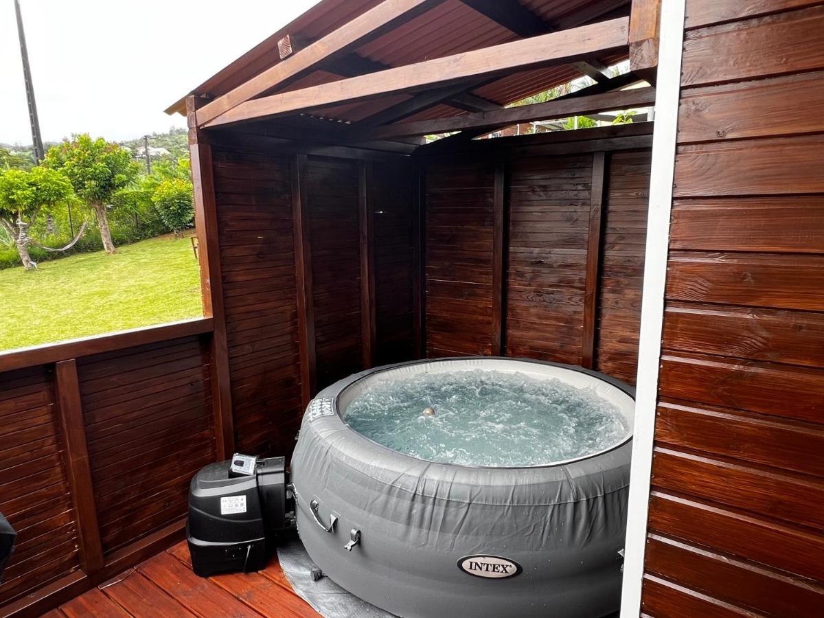 L'Escapade Creole Jacuzzi Privatif Bungalow Ananas Saint-Joseph Bagian luar foto